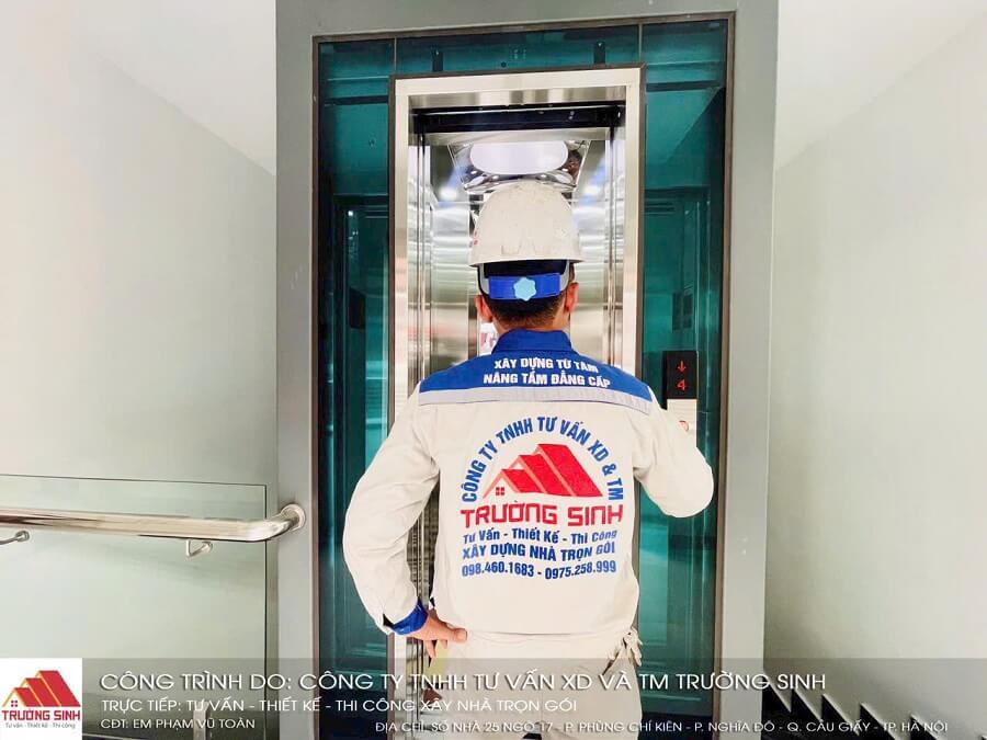 Cấu hình phù hợp cho thang máy gia đình